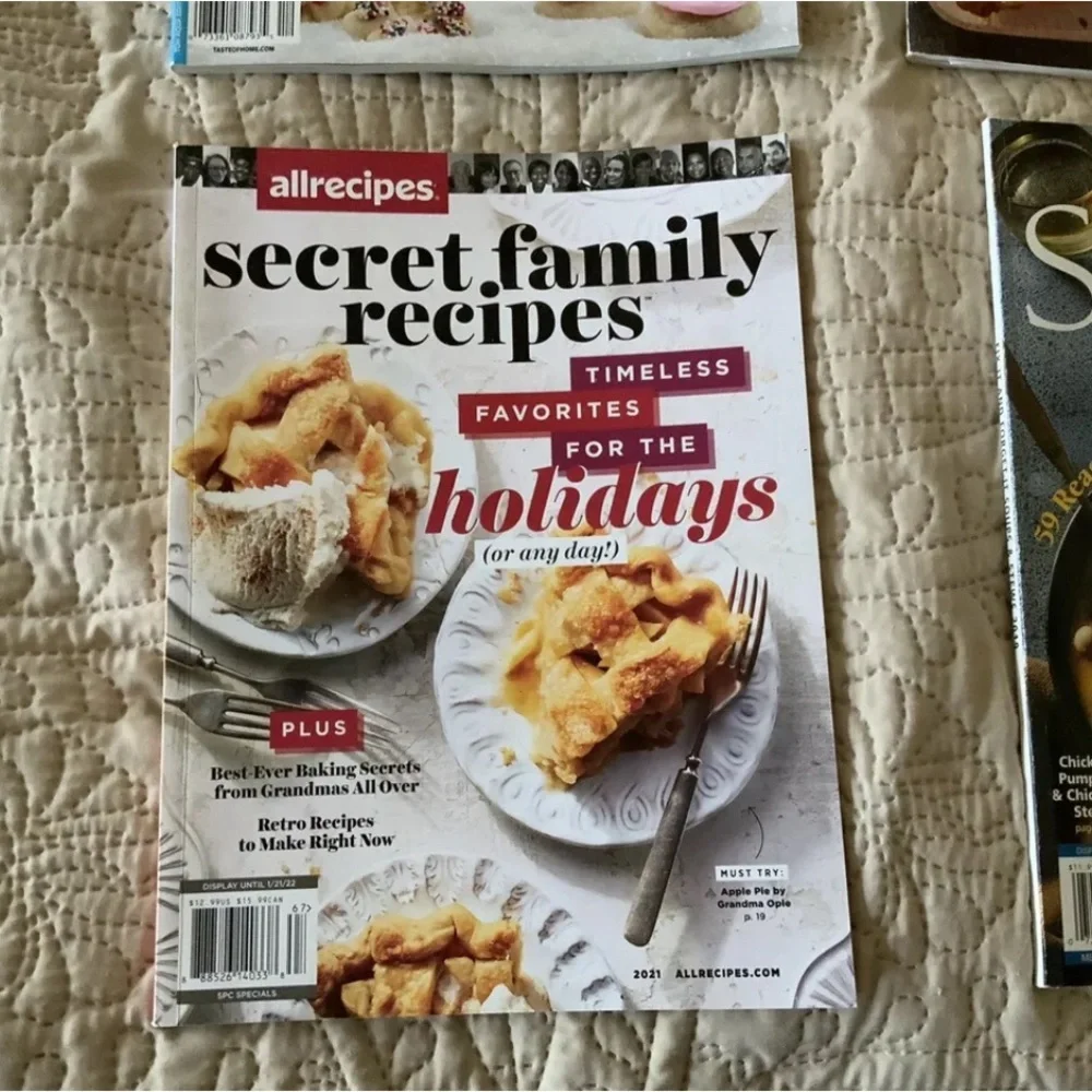 Bundle of 5 Cooking Magazines